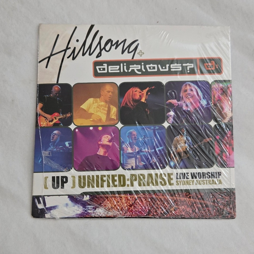 Hillsong Delirious Unified Praise CD 2005 Vintage Sealed Advance‎ Promo Up Live